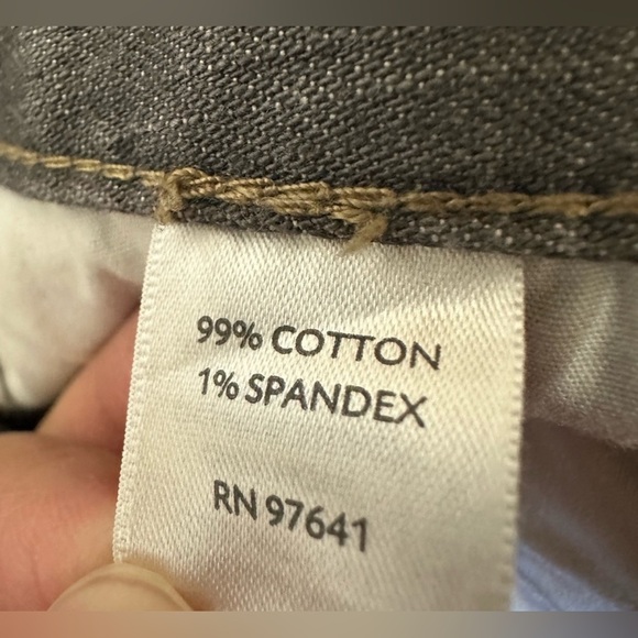 J. Jill Jeans Womens Size 4 Gray Denim Cotton Stretch Pockets Flat Front Bootcut - Picture 4 of 8